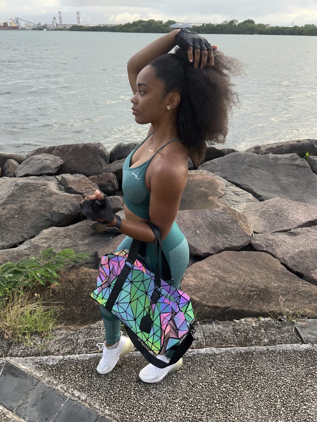 Grand Sac de Sport Flashy prise 2