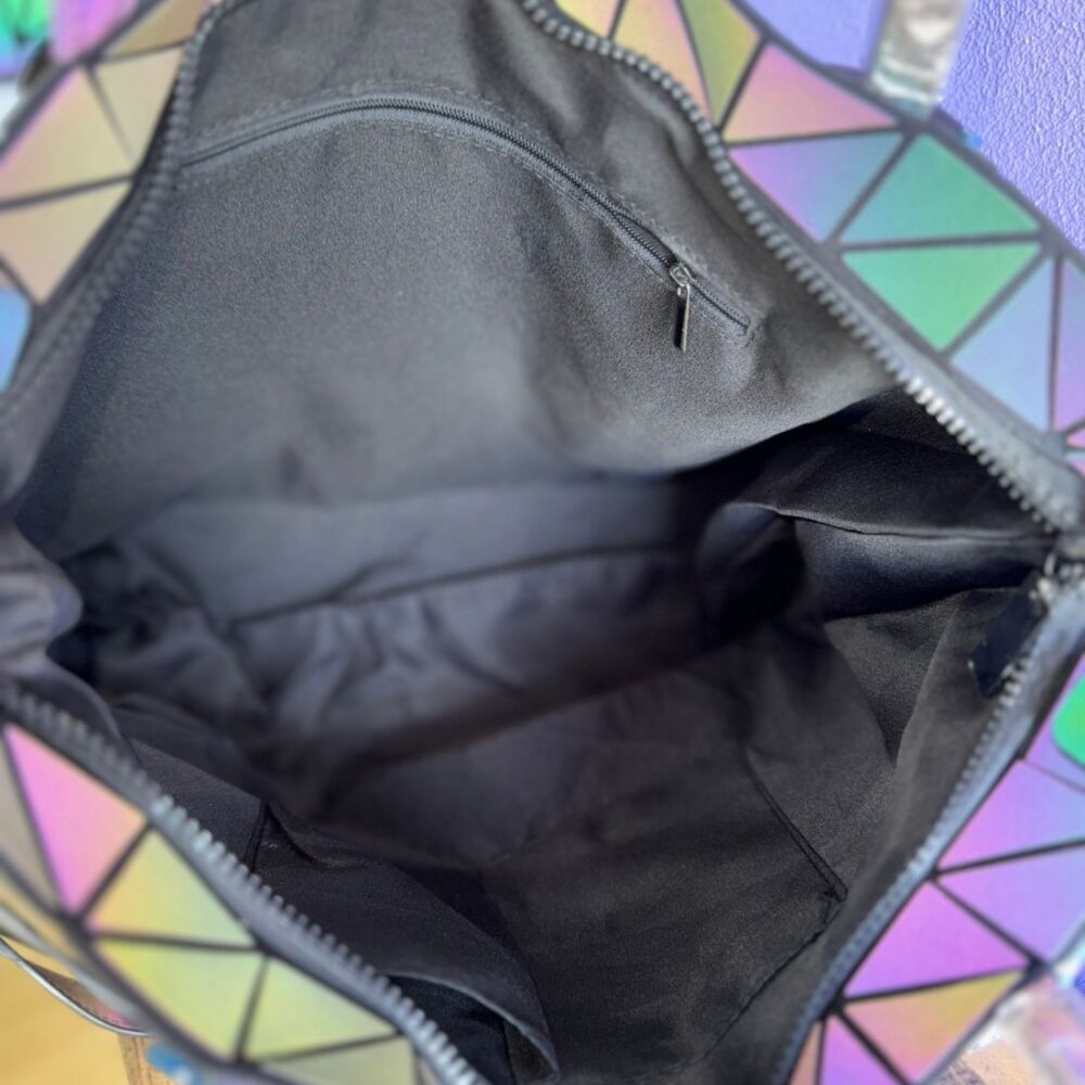 Grand sac à main réfléchissant Flashy Infinity