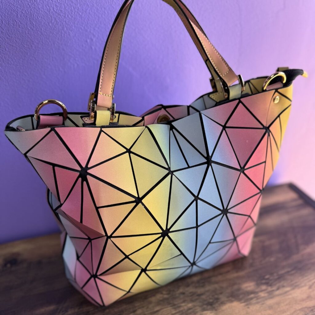 Grand sac flashy sun vue de dessus