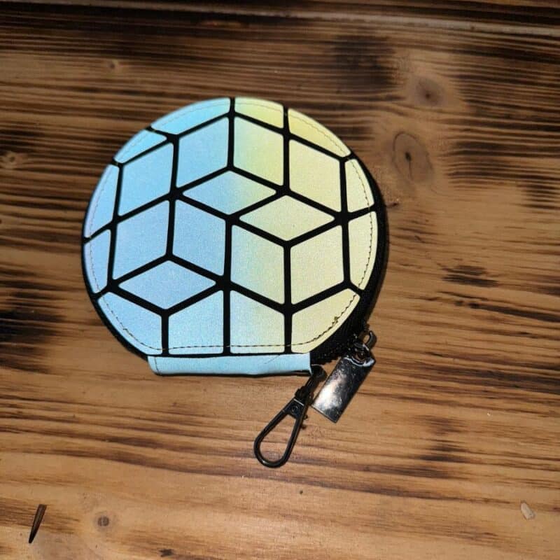 Petit Porte-Monnaie rond Flashy Sun