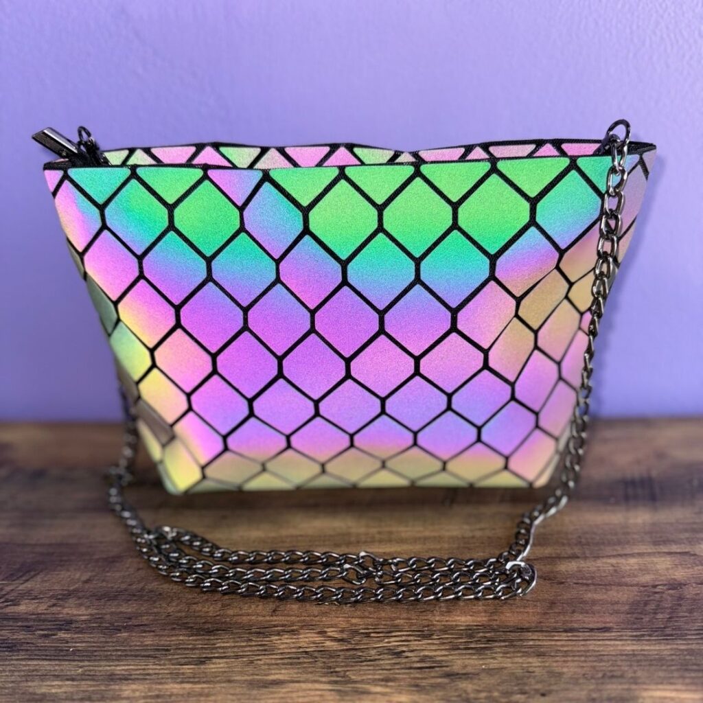 Petit sac Flashy Bulles prise 1