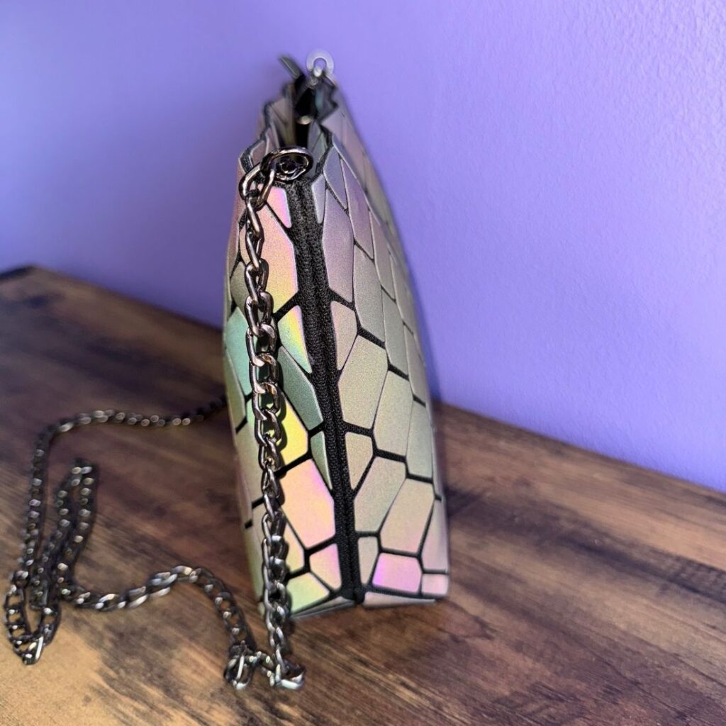 Petit sac Flashy Bulles vue coter prise 1.