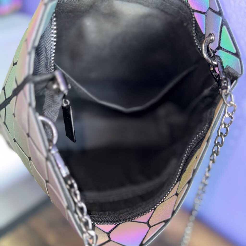 Petit sac Flashy Bulles vue intérieur prise 1.