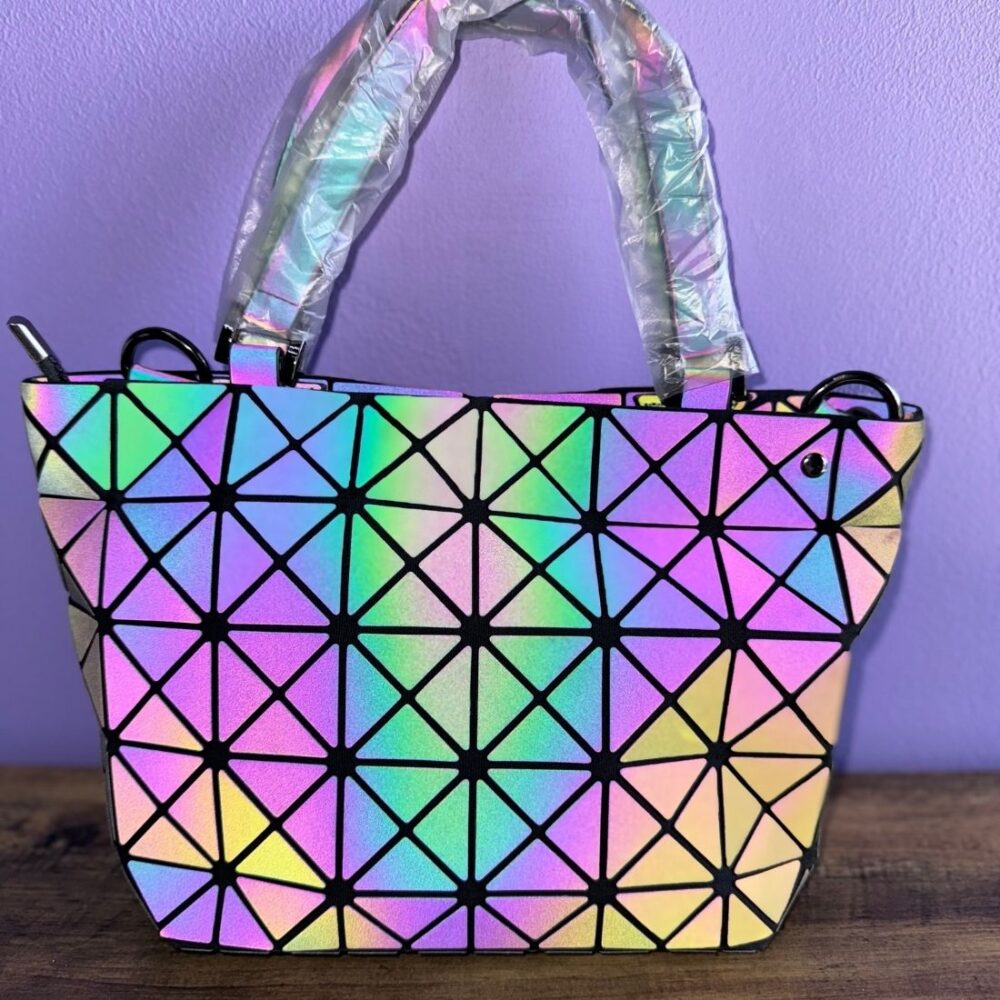 Petit sac à main réfléchissant Flashy Pearl