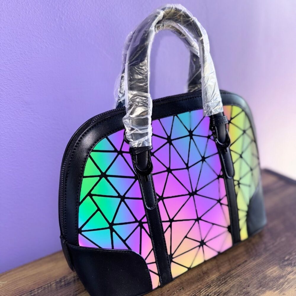 Sac à main réfléchissant Bowler Flashy