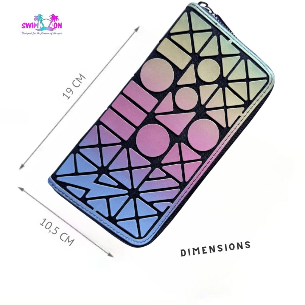 Porte-Monnaie Flashy Sun dimension