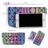 Porte-Monnaie Flashy Sun comparé a taille iPhone