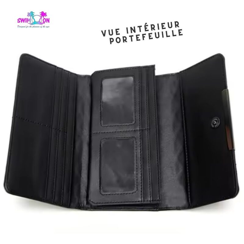 Portefeuille réfléchissant Flashy