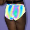 bas de maillot élastique réfléchissant Flashy vue de dos